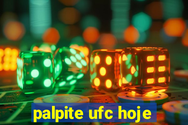 palpite ufc hoje